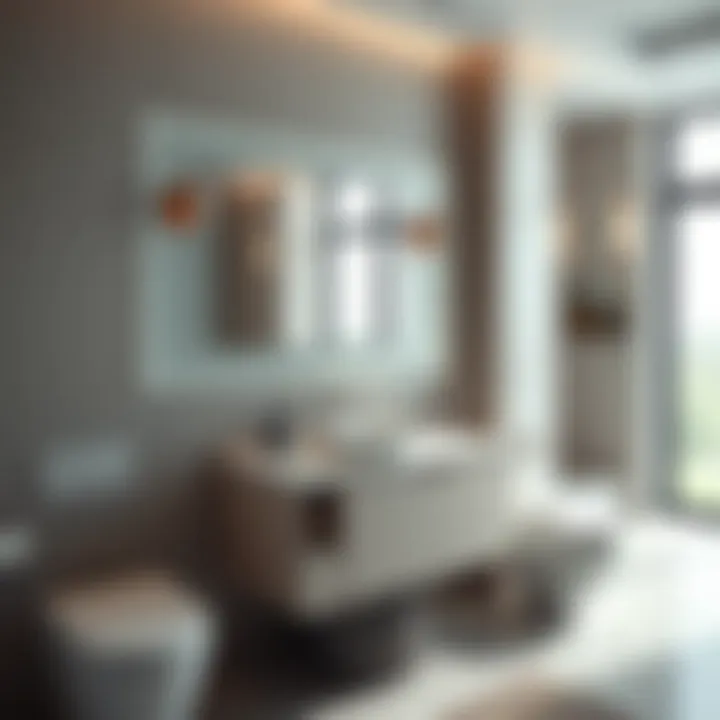 Magnificent Banyo El Yıkama Lavabosu ve Dolaplı Modelleri