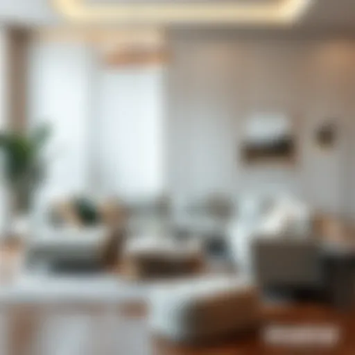 Spacious corner sofa arrangement enhancing living space