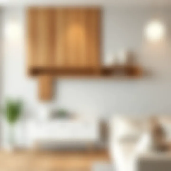 Fusion of modern and traditional wall elements