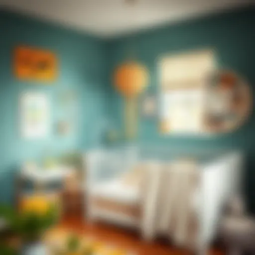 Cozy nursery setup for a 9-month-old baby