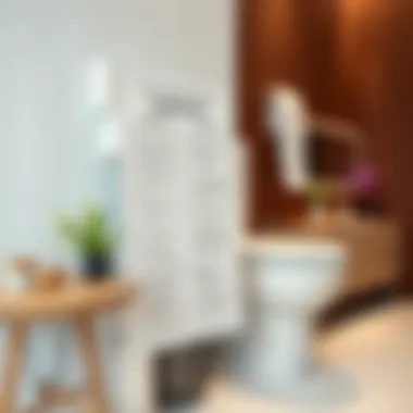 Toilet Maintenance Checklist Maintenance tips illustrated on a bathroom checklist