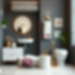 Modern Koçtaş bathroom accessories in a stylish setting
