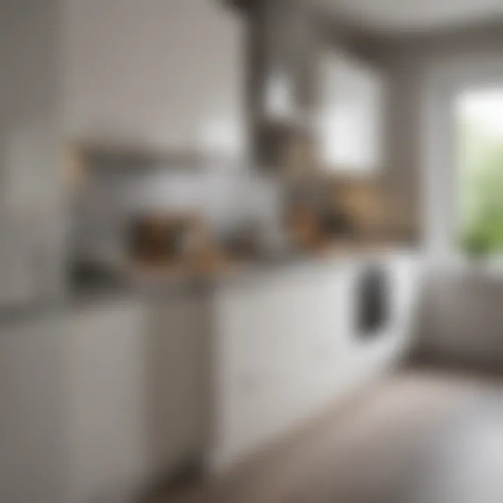 Efficient use of kitchen corners with functional cabinetry