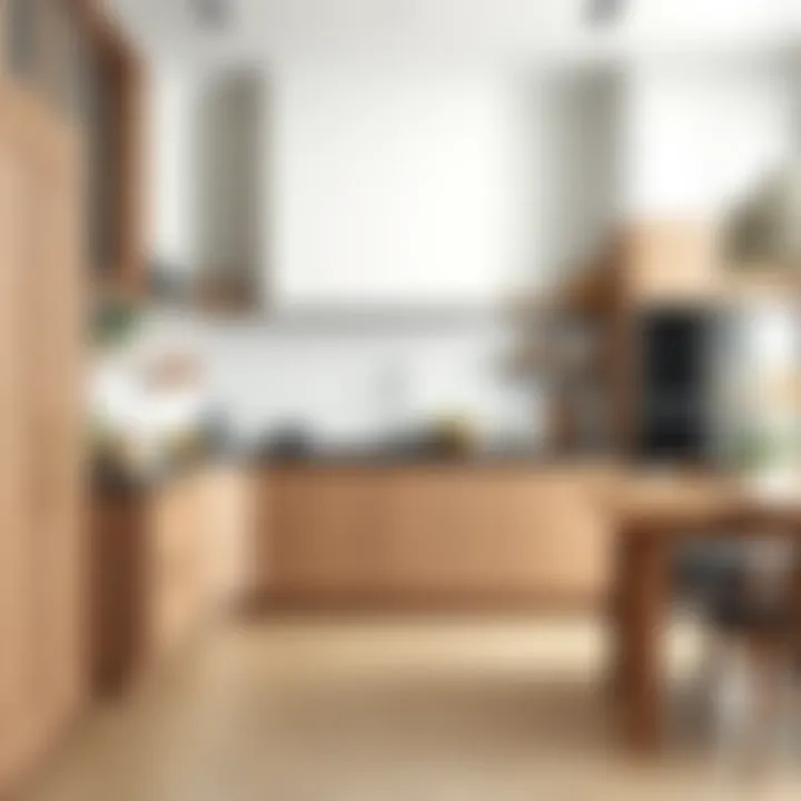 Elegant use of materials in kitchen decor