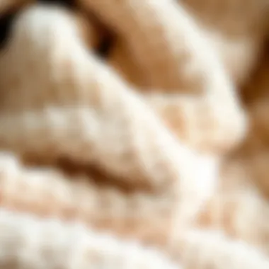 Soft Fabric Texture Close-up of soft fabric texture of plush blanket