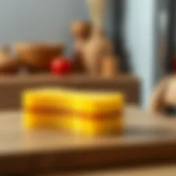 Versatile silicone sponge in action