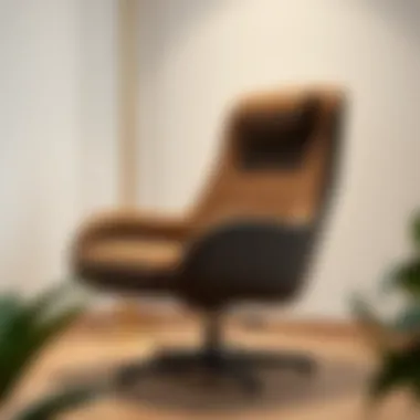 Ergonomic Comfortable Single Chair Comfortable single chair showcasing ergonomic features