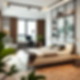 Elegant single bed base in a modern bedroom setting.